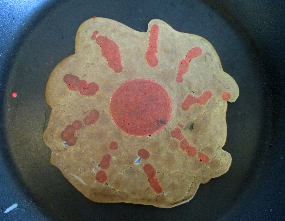 Funcake-pandekage sol